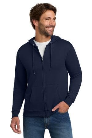 Image for Hanes - EcoSmart Full-Zip Hooded Sweatshirt. P180