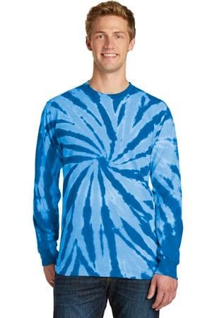 Image for Port & Company Tie-Dye Long Sleeve Tee. PC147LS