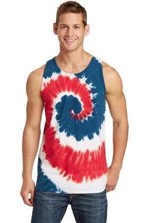 Image for Port & Company Tie-Dye Tank Top. PC147TT