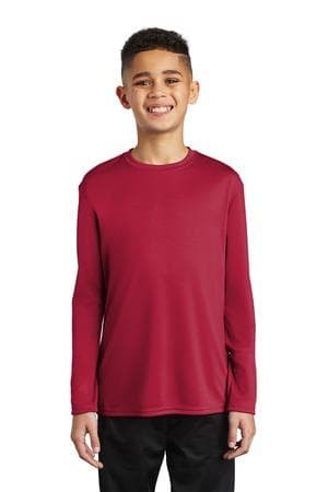 Image for Port & Company Youth Long Sleeve Performance Tee PC380YLS