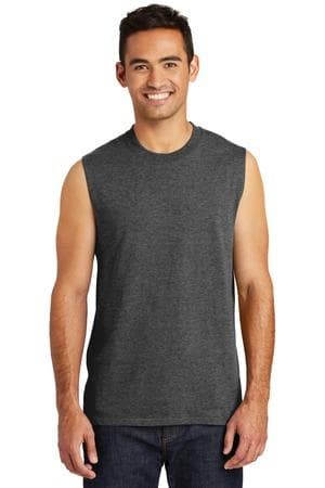 Image for Port & Company Core Cotton Sleeveless Tee. PC54SL