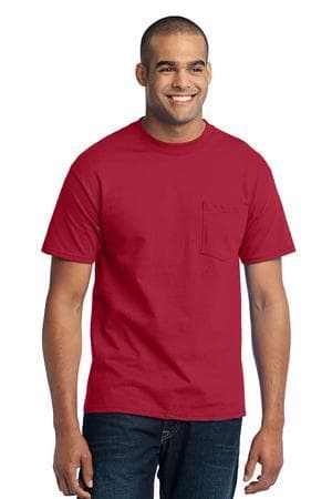 Image for Port & Company Tall Core Blend Pocket Tee. PC55PT