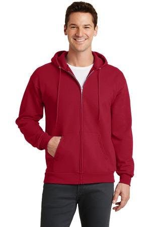 Image for Port & Company - Core Fleece Full-Zip Hooded Sweatshirt. PC78ZH