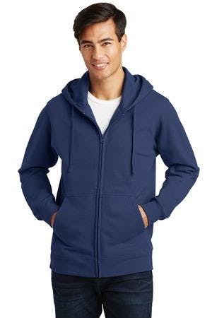 Image for Port & Company Fan Favorite Fleece Full-Zip Hooded Sweatshirt. PC850ZH