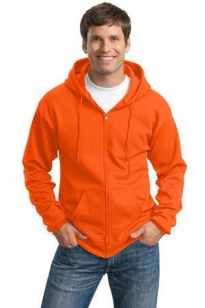 Image for Port & Company Tall Essential Fleece Full-Zip Hooded Sweatshirt. PC90ZHT