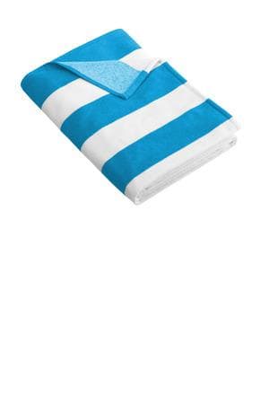 Image for Port Authority Cabana Stripe Beach Towel. PT43