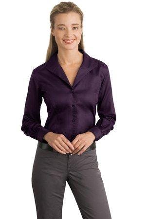 Image for DISCONTINUED Red House - Ladies Herringbone Non-Iron Button-Down Shirt. RH48