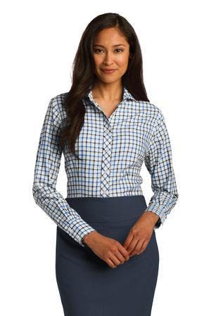 Image for DISCONTINUED Red House Ladies Tricolor Check Non-Iron Shirt. RH75