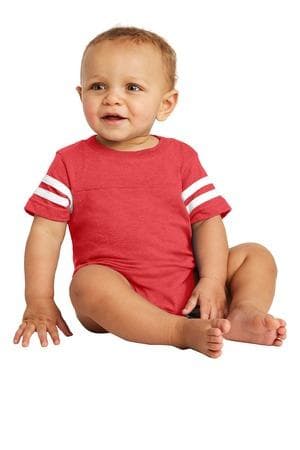 Image for Rabbit Skins Infant Football Fine Jersey Bodysuit. RS4437