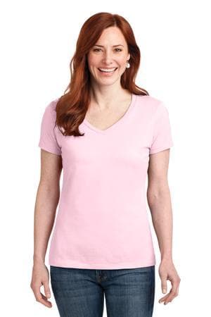 Image for Hanes Women's Perfect-T Cotton V-Neck T-Shirt. S04V