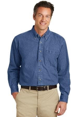 Image for Port Authority Heavyweight Denim Shirt. S100