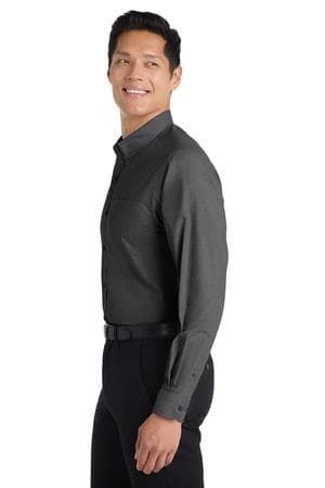 Image for Port Authority Crosshatch Easy Care Shirt. S640