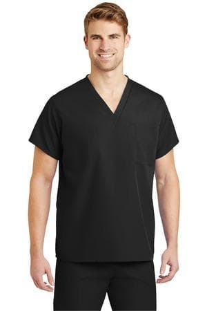 Image for DISCONTINUED Unisex V-neck Scrub Top SCRUBTOP