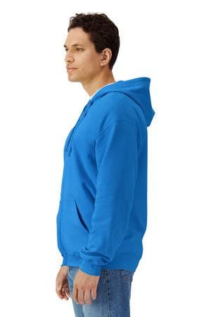 Image for Gildan Softstyle Midweight Fleece Full-Zip Hooded Sweatshirt SF600