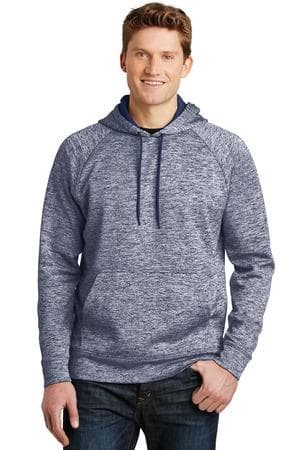 Image for Sport-Tek PosiCharge Electric Heather Fleece Hooded Pullover. ST225