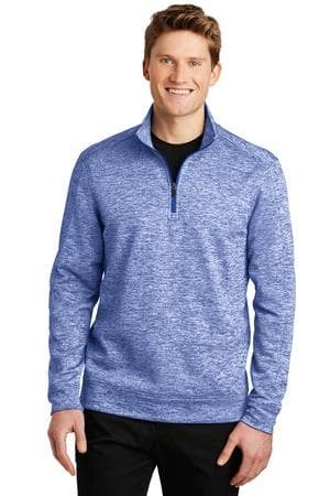 Image for Sport-Tek PosiCharge Electric Heather Fleece 1/4-Zip Pullover. ST226