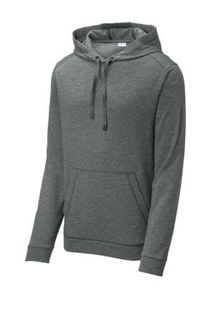 Image for Sport-Tek PosiCharge Tri-Blend Wicking Fleece Hooded Pullover. ST296