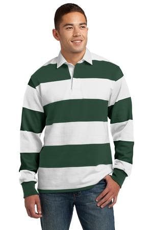 Image for Sport-Tek Classic Long Sleeve Rugby Polo. ST301