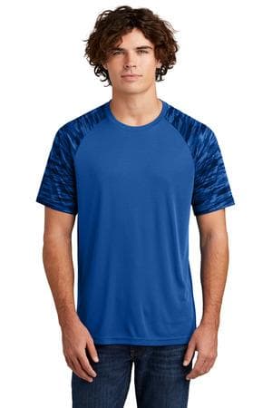 Image for Sport-Tek Drift Camo Colorblock Tee ST376