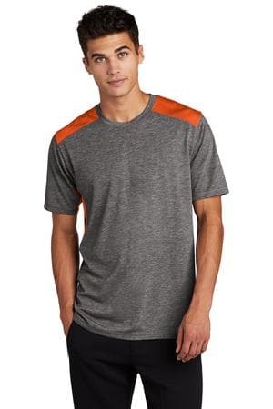 Image for Sport-Tek PosiCharge Tri-Blend Wicking Draft Tee. ST410