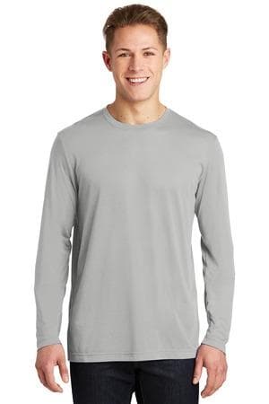 Image for Sport-Tek Long Sleeve PosiCharge Competitor Cotton Touch Tee. ST450LS