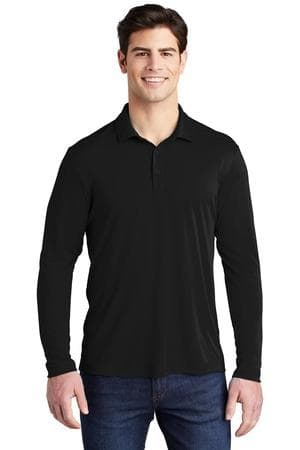 Image for Sport-Tek Posi-UV Pro Long Sleeve Polo. ST520LS