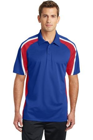 Image for Sport-Tek Tricolor Micropique Sport-Wick Polo. ST654