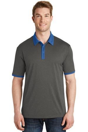 Image for DISCONTINUED Sport-Tek Heather Contender Contrast Polo. ST667