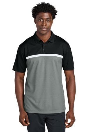 Image for Sport-Tek UV Micropique Colorblock Polo ST741