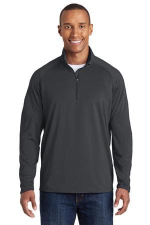 Image for Sport-Tek Sport-Wick Stretch 1/4-Zip Pullover. ST850