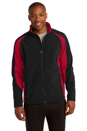 Image for Sport-Tek Colorblock Soft Shell Jacket. ST970