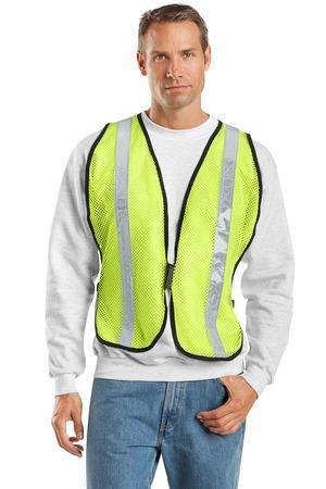 Image for DISCONTINUED Port Authority Mesh Enhanced Visibility Vest. SV02