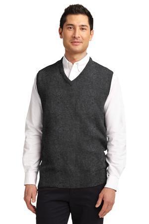 Image for DISCONTINUED Port Authority Value V-Neck Sweater Vest. SW301