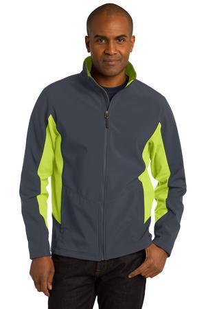 Image for DISCONTINUED Port Authority Tall Core Colorblock Soft Shell Jacket. TLJ318