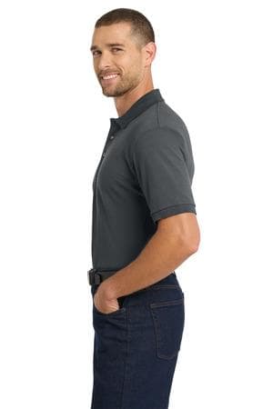 Image for Port Authority Tall Heavyweight Cotton Pique Polo. TLK420