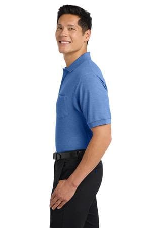 Image for Port Authority Tall Silk Touch Polo with Pocket. TLK500P