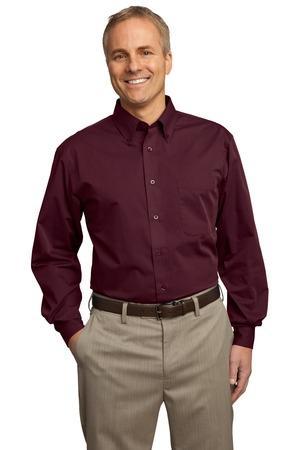 Image for DISCONTINUED Port Authority Tall Tonal Pattern Easy Care Shirt. TLS613