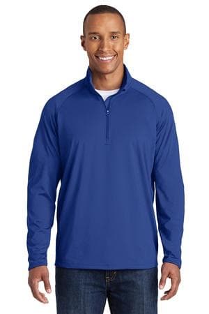 Image for Sport-Tek Tall Sport-Wick Stretch 1/4-Zip Pullover. TST850