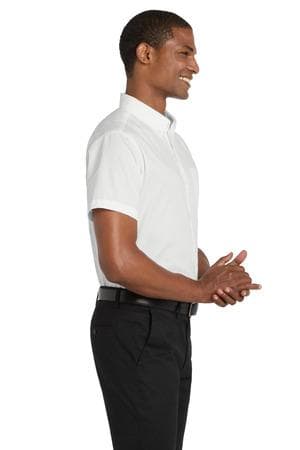 Image for Port Authority Short Sleeve Carefree Poplin Shirt. W101