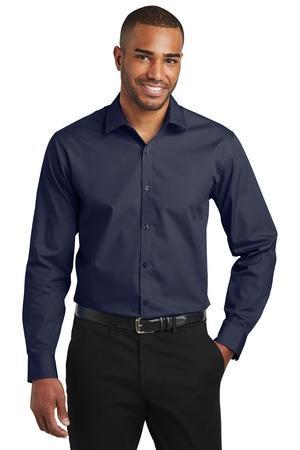 Image for Port Authority Slim Fit Carefree Poplin Shirt. W103