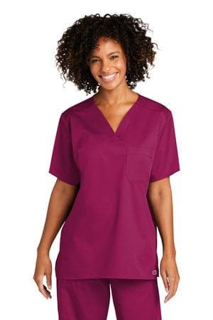 Image for Wink Unisex WorkFlex Chest Pocket V-Neck Top WW3160