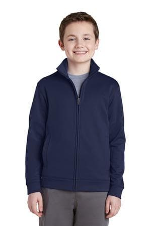 Image for Sport-Tek Youth Sport-Wick Fleece Full-Zip Jacket. YST241