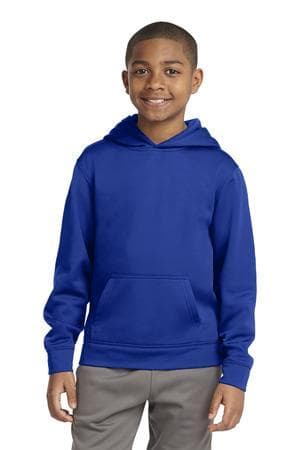 Image for Sport-Tek Youth Sport-Wick Fleece Hooded Pullover. YST244