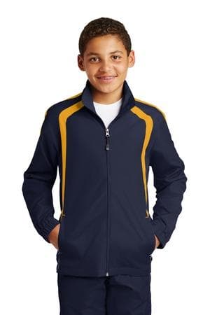 Image for Sport-Tek Youth Colorblock Raglan Jacket. YST60