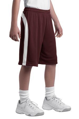 Image for DISCONTINUED Sport-Tek Youth Dry Zone Colorblock Short. YT479