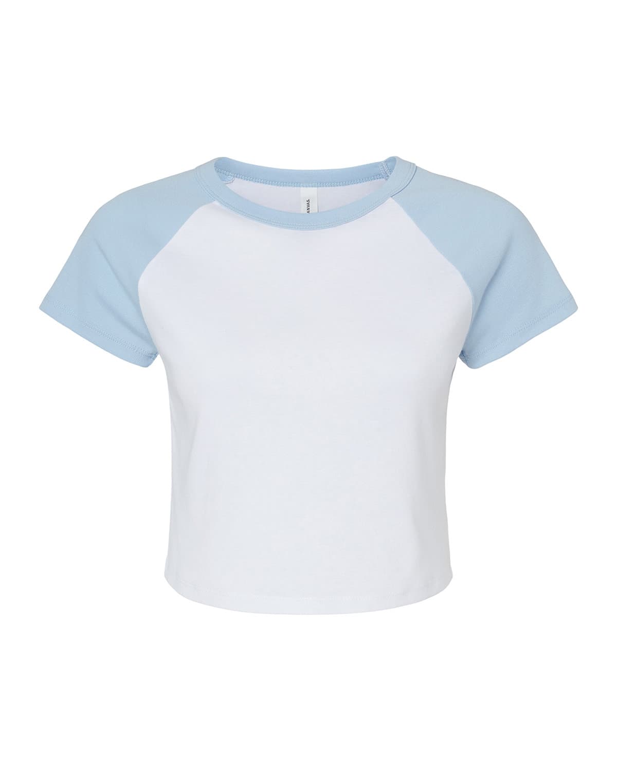 Image for Ladies' Micro Ribbed Raglan Baby Tee