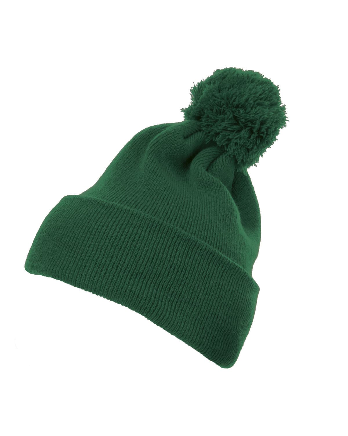 Image for Cuffed Knit Beanie with Pom Pom