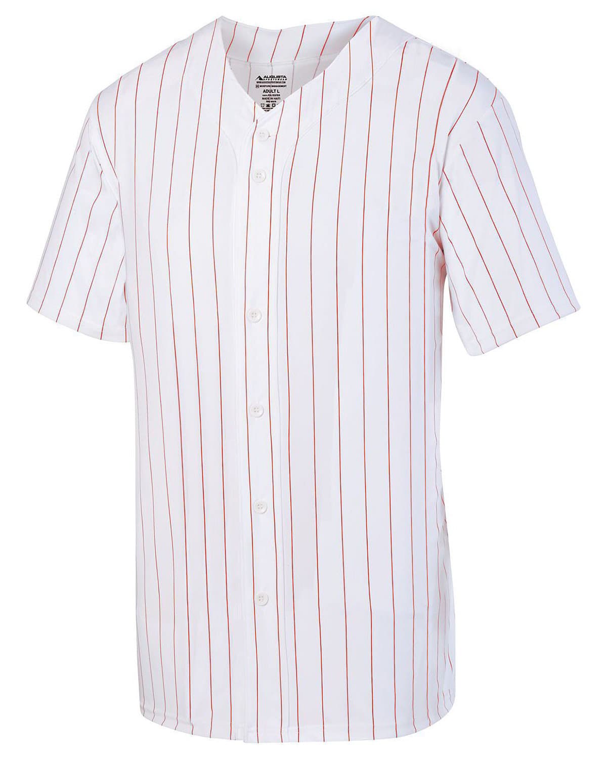 Image for Unisex Pin Stripe Baseball Jersey