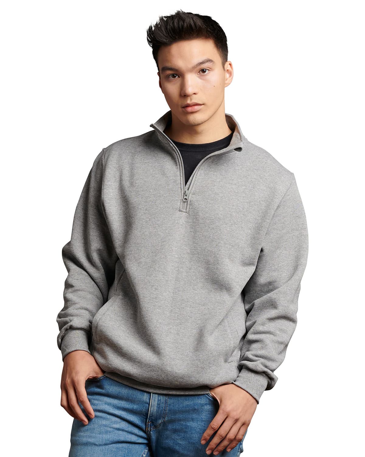 Image for Unisex Dri-Power® Quarter-Zip Fleece