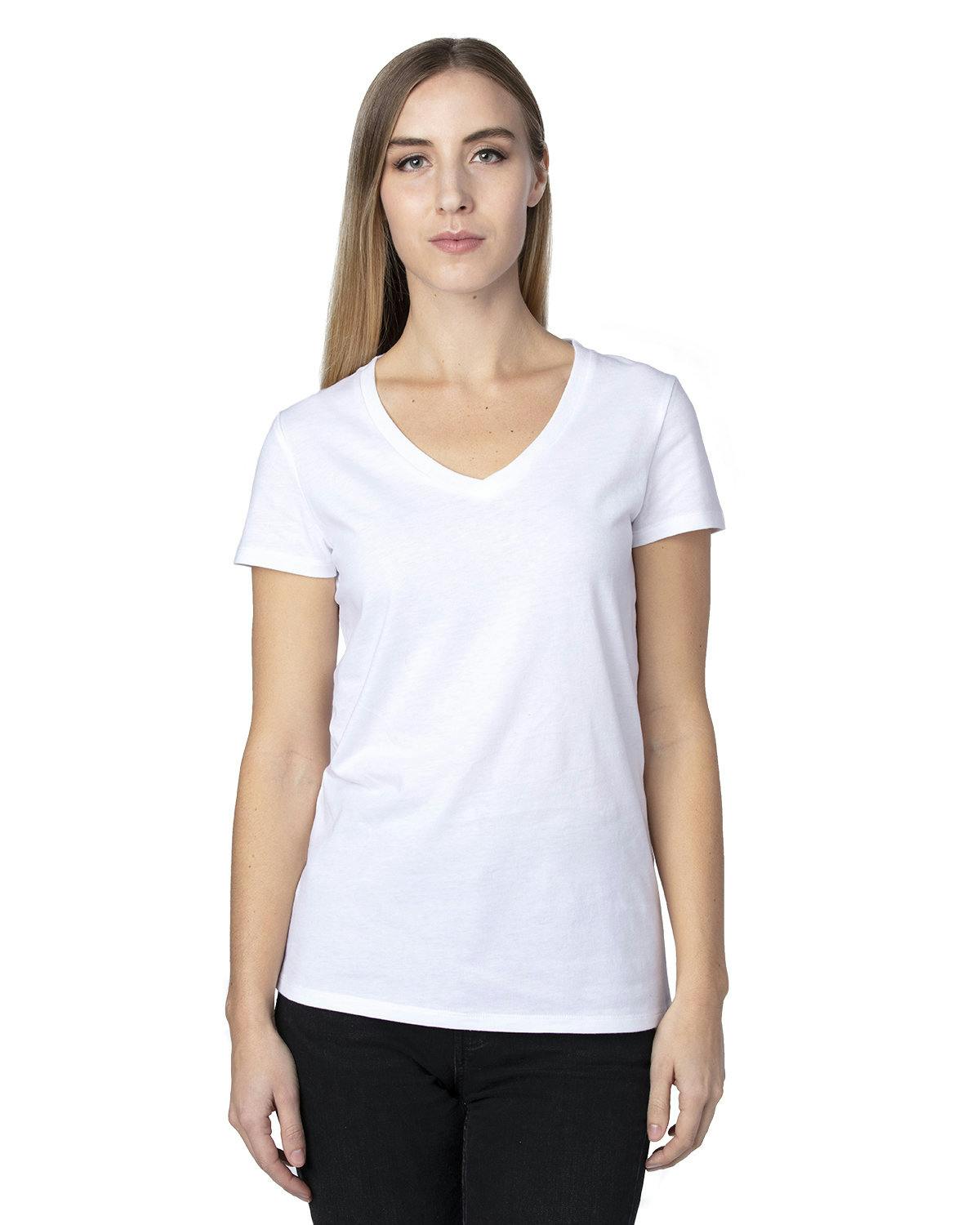 Image for Ladies' Ultimate CVC V-Neck T-Shirt